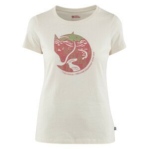 Dámské triko Fjällräven Arctic Fox Print T-shirt W Velikost: XS / Barva: bílá