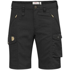 Dámské kraťasy Fjällräven Nikka Shorts Curved W Velikost: M / Barva: černá