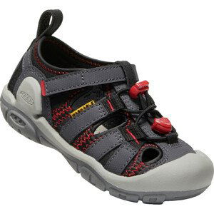 Dětské sandály Keen Knotch Creek Children Velikost bot (EU): 25-26 / Barva: šedá/červená