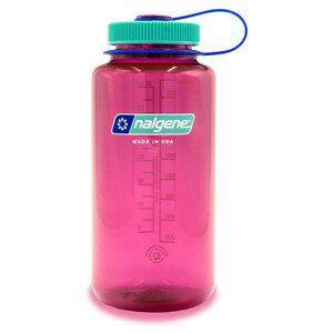 Láhev Nalgene Wide Mouth Sustain 1l Barva: růžová/zelená