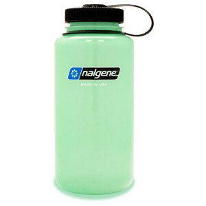 Láhev Nalgene Wide Mouth Sustain 1l Barva: zelená/černá