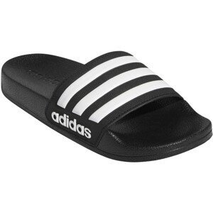 Dětské pantofle Adidas Adilette Shower K Velikost bot (EU): 28 / Barva: černá/bílá
