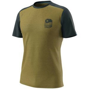 Pánské tričko Dynafit Transalper Light M S/S Tee Velikost: M / Barva: černá/zelená