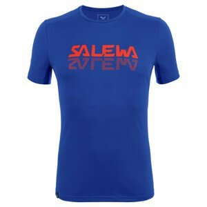 Pánské tričko Salewa *Sporty Graphic Dry M S/S Tee Velikost: XXL / Barva: modrá