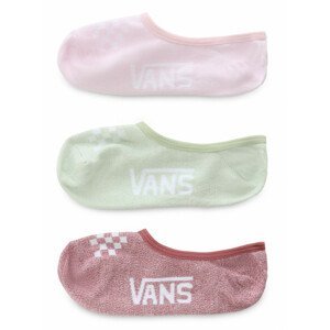 Dámské ponožky Vans Wm 6.5-10 3Pk Cmarlc Barva: růžová/zelená