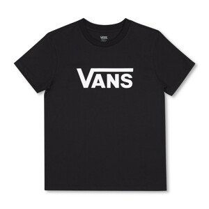 Dámské triko Vans Wm Drop V Ss Crew-B Velikost: L / Barva: černá