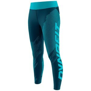 Dámské funkční kalhoty Dynafit Ultra Graphic Lon Tights W Velikost: M / Barva: modrá
