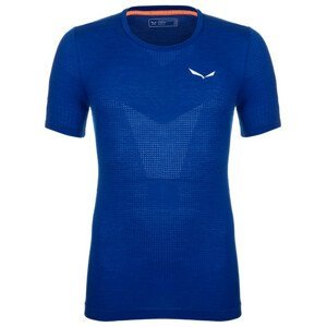 Pánské tričko Salewa Pedroc Amr M Seamless T-Shirt Velikost: XL / Barva: modrá