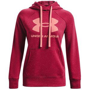 Dámská mikina Under Armour Rival Fleece Logo Hoodie Velikost: S / Barva: růžová