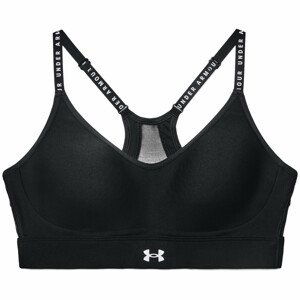 Sportovní podprsenka Under Armour Infinity Covered Low Velikost: XL / Barva: černá