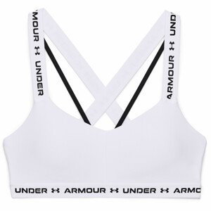 Sportovní podprsenka Under Armour Crossback Low Velikost podprsenky: S / Barva: bílá