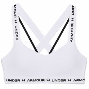 Sportovní podprsenka Under Armour Crossback Low Velikost podprsenky: M / Barva: bílá