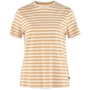 Dámské triko Fjällräven Striped T-shirt W Velikost: XS / Barva: žlutá/bílá