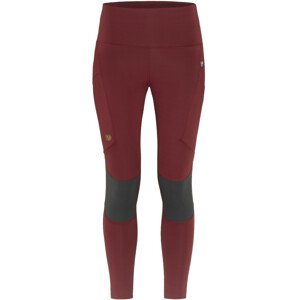 Dámské legíny Fjällräven Abisko Trekking Tights Pro W Velikost: M / Barva: červená