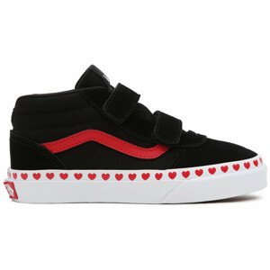 Dětské boty Vans My Ward Mid V Velikost bot (EU): 38 / Barva: černá/červená