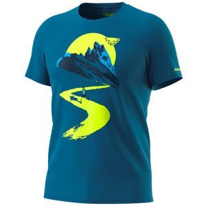 Pánské triko Dynafit Artist Series Co T-Shirt M Velikost: M / Barva: modrá