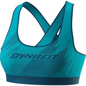 Sportovní podprsenka Dynafit Alpine Graphic W Bra Velikost podprsenky: M / Barva: modrá