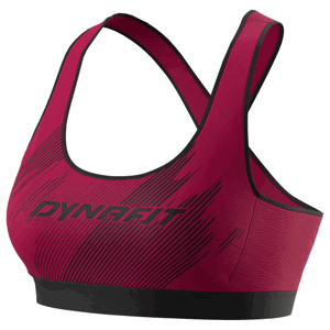 Sportovní podprsenka Dynafit Alpine Graphic W Bra Velikost podprsenky: XL / Barva: červená