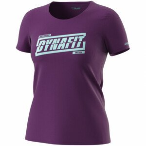 Dámské triko Dynafit Graphic Co W S/S Tee Velikost: M / Barva: fialová
