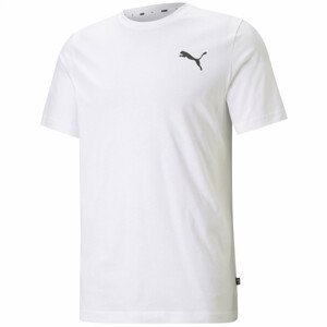 Pánské triko Puma ESS Small Logo Tee Velikost: XXL / Barva: bílá
