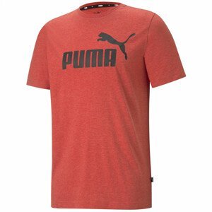 Pánské triko Puma ESS Heather Tee Velikost: M / Barva: červená