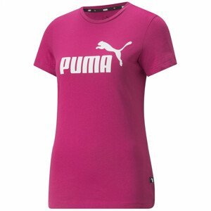 Dámské triko Puma ESS Logo Tee (s) Velikost: S / Barva: růžová