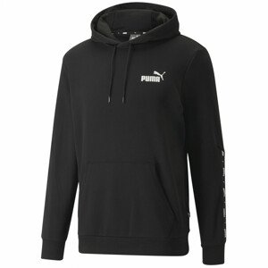 Pánská mikina Puma ESS+ Tape Hoodie TR Velikost: M / Barva: černá