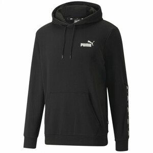 Pánská mikina Puma ESS+ Tape Hoodie TR Velikost: XL / Barva: černá