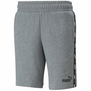 Pánské kraťasy Puma ESS+ Tape Shorts 9"" TR Velikost: M / Barva: šedá