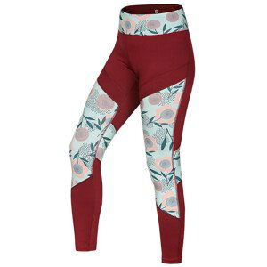 Dámské legíny Ocún Rhea Leggings Velikost: L / Barva: červená