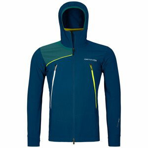 Pánská bunda Ortovox Pala Hooded Jacket Velikost: XL / Barva: modrá