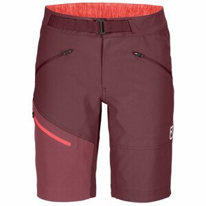 Dámské kraťasy Ortovox W's Brenta Shorts Velikost: M / Barva: červená