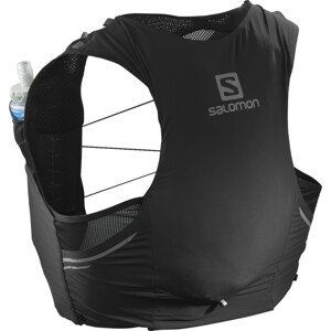 Běžecká vesta Salomon Sense Pro 5 With Flasks Velikost zad batohu: L/XL / Barva: černá