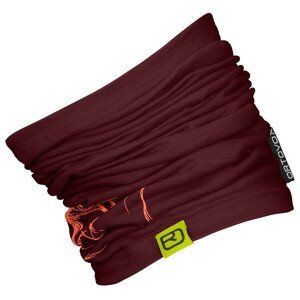 Multifunkční šátek Ortovox 120 Tec Logo Neckwarmer Barva: tmavě červená