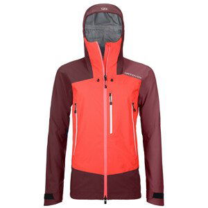 Dámská bunda Ortovox W's Westalpen 3L Jacket Velikost: L / Barva: červená