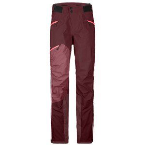 Dámské kalhoty Ortovox W's Westalpen 3L Pants Velikost: S / Barva: červená