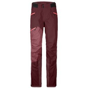 Dámské kalhoty Ortovox W's Westalpen 3L Pants Velikost: L / Barva: červená