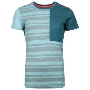 Dámské funkční triko Ortovox W's 185 Rock'n'Wool Short Sleeve W Velikost: S / Barva: světle modrá