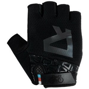 Cyklistické rukavice Radvik Hilder Velikost: XL / Barva: černá