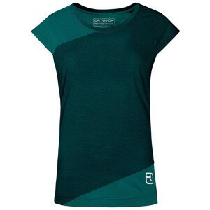 Dámské funkční triko Ortovox W's 120 Tec T-Shirt Velikost: S / Barva: zelená
