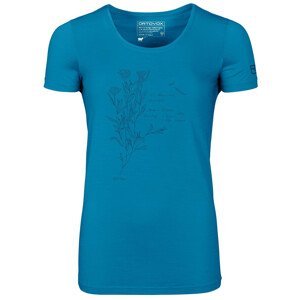 Dámské funkční triko Ortovox W's 120 Cool Tec Sweet Alison T-Shirt Velikost: S / Barva: modrá