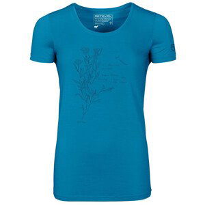Dámské funkční triko Ortovox W's 120 Cool Tec Sweet Alison T-Shirt Velikost: M / Barva: modrá