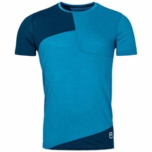 Pánské funkční triko Ortovox 120 Tec T-Shirt Velikost: L / Barva: modrá
