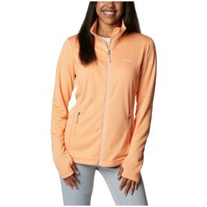 Dámská mikina Columbia W Park View Grid Fleece Full Zip Velikost: XL / Barva: světle oranžová