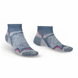 Dámské ponožky Bridgedale Hike UL T2 CP Low Women's Velikost ponožek: 38-40 / Barva: světle modrá