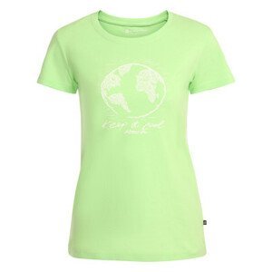 Dámské triko Alpine Pro Planeta Velikost: XS / Barva: zelená