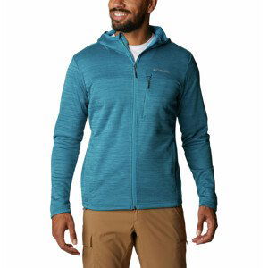 Pánská mikina Columbia Maxtrail II Fleece Hooded Full Zip Velikost: XL / Barva: modrá