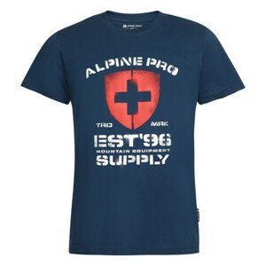 Pánské triko Alpine Pro Zagar Velikost: XXL / Barva: modrá