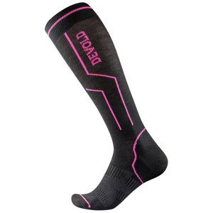 Dámské podkolenky Devold Compression Sport Woman Sock Velikost ponožek: 38-40 / Barva: černá