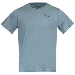 Pánské triko Bergans Graphic Wool Tee Velikost: XL / Barva: modrá